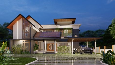 Mixed Roof House Design, Cafe Floor, Small House Design Kerala, Cafe Floor Plan, Slope Roof, Frame Cabins, Cafe Exterior, Building Design Plan, Sloping Roof