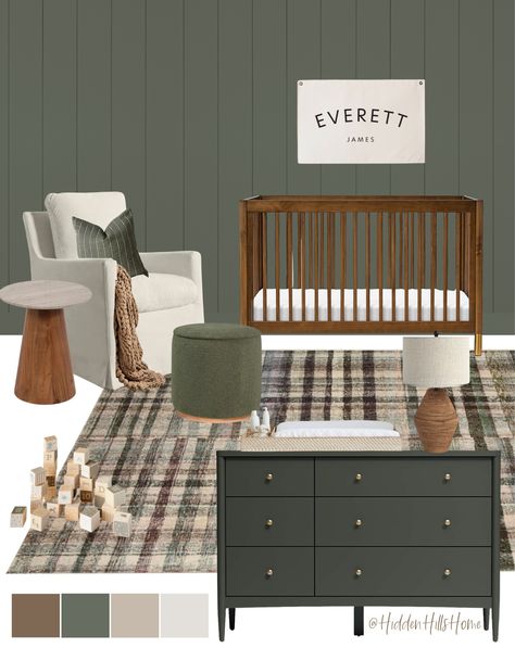 Shop Babyletto Gelato Natural Walnut … and other curated products on LTK, the easiest way to shop everything from your favorite creators. Green Bear Nursery, Nursery Dark Brown Furniture, Neutral Nursery Theme Ideas, Forest Green And Wood Nursery, Green Feature Wall Nursery, Brown Accent Wall Nursery, Nursery Walnut Furniture, Green And Brown Nursery Boys, Olive Green Nursery Ideas