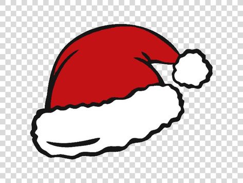 Santa Hat Drawing, Santa Hat Clipart, Santa Claus Drawing, Hats Christmas, Santa Hat Png, Cap Drawing, Santa Claus Suit, Santa Cap, Santa Claus Images