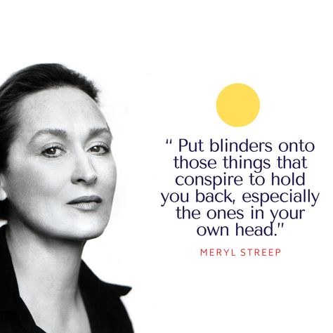 Female Role Models Quotes, Actress Quotes, Meryl Streep Quotes, Boss Mentality, Attitudinal Psyche, Other Woman Quotes, Role Model Quotes, Actress Quote, Acting Quotes