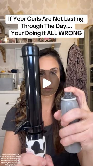 Best Hair Curling Products, How To Layer Hair Products, How To Make Your Curls Stay All Day, Infiniti Pro Conair Curls Tutorial, Curling Hair That Doesnt Hold Curl, Getting Curls To Hold, Spiral Curls With Curling Iron, Hair Products To Hold Curls, How To Get Curls To Hold