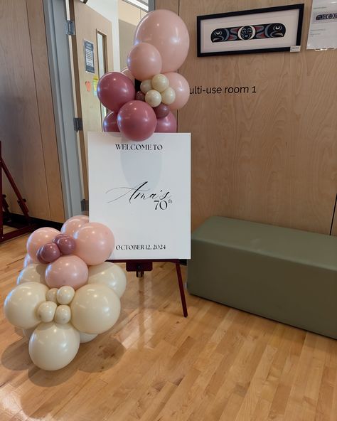 Honorary post for this welcome sign and accessories used for a special birthday before we forget. I love the simplicity of the vinyl writing created @byleimariel used on Canvas, and all the details on this project. ✨💕 : : : : : #explore #potd #reels #vinyl #vinylcommunity #balloonartist #blushpinkballoons #yyc #yvr Sign With Balloons, Housewarming Party Decorations, Birthday Welcome Sign, Pink Balloons, Housewarming Party, Birthday Sign, Special Birthday, Balloon Garland, 2nd Birthday