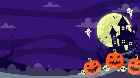 Halloween Google Slides, Simple Halloween Backgrounds, Google Themes, Spooky Background, Zoom Video, Halloween Templates, Background Powerpoint, Desktop Wallpaper Art, Simple Phone Wallpapers