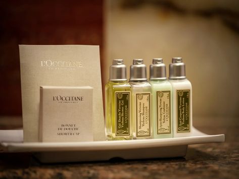 Amenities Design, Soaker Tubs, Bathroom Amenities, Creative Bathroom Design, Bliss Products, Bvlgari Hotel, Temple Spa, Hotel Toiletries, Conrad Hotel