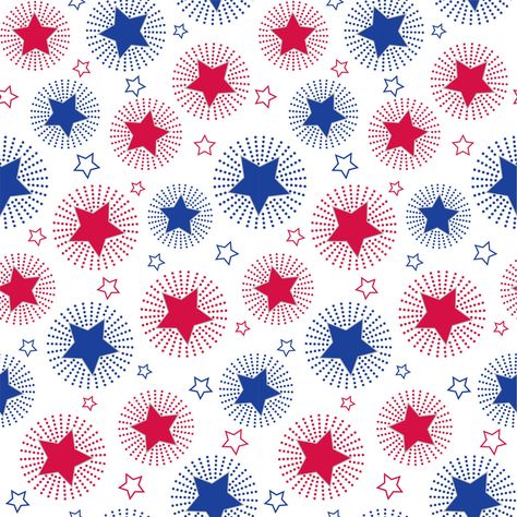 Seamless 4th Of July Print 8 by DonCabanza on DeviantArt Happy July 4th Images, July Flower, July Background, Patriotic Images, Apple Logo Wallpaper Iphone, Hello Kitty Coloring, Happy July, Card Making Crafts, Star Wallpaper