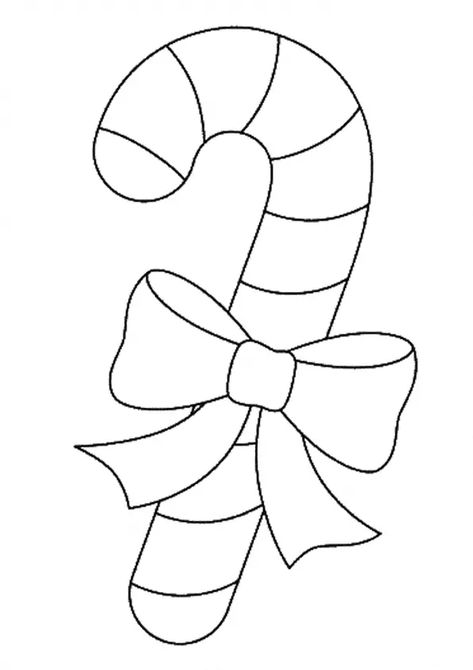 Coloring Page Peppermint Coloring Page, Candy Cane Coloring Pages Free Printable, Christmas Theme Painting, Cookies Coloring Pages, Candy Cane Template, Santa Claus Coloring Pages, Kindergarten Coloring Sheets, Candy Cane Coloring Page, Christmas Ornament Coloring Page