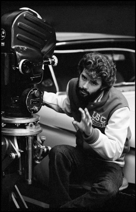 Young George Lucas in USC Jack is listed (or ranked) 5 on the list 27 Pictures of Young George Lucas Gjon Mili, Movie Directors, American Graffiti, Movie Director, George Lucas, Film School, Great Films, Movie Sets, Film Director