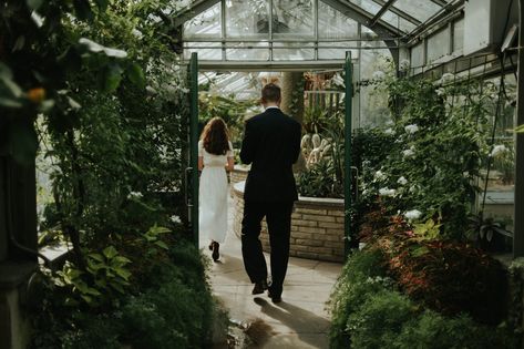 Greenhouse Elopement, Toronto Elopement, Small Boho Wedding, Greenhouse Party, Wales Wedding, Secret Identity, Glass Houses, Tamil Wedding, Greenhouse Wedding