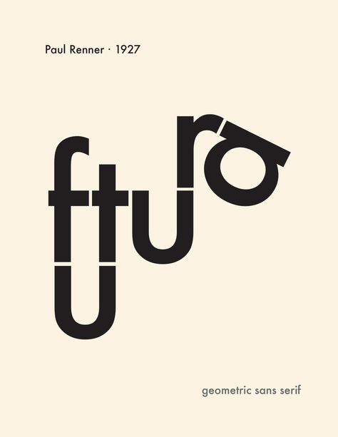 Futura Poster on Behance Typeface Poster Ideas, Futura Typography Poster, Type Driven Posters, One Word Typography, Typography Based Design, Futura Font Poster, Typo Poster Design, Bold Type Poster, Futura Typeface