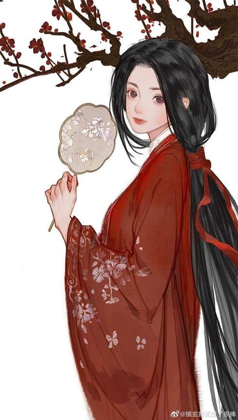 Japanese Culture Art, Digital Art Tutorial Beginner, Hanfu Art, Dynasty Clothing, Chinese Drawings, Hanfu Girl, Chinese Art Painting, Chinese Ancient, Chinese Art Girl