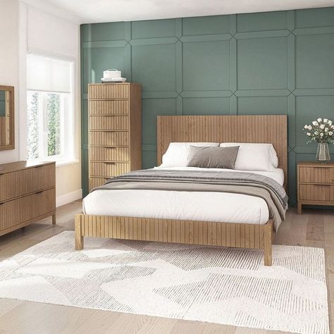 #bedroomdecor Natural Wood Bedroom Ideas, Bedroom Sets Furniture, Oak Bedroom Furniture Sets, Wood Bedroom Furniture Sets, Wooden Bedroom Furniture Sets, Bedroom Sets Furniture Queen, Modular Bedroom, Grey Bedroom Set, Teen Bedroom Sets