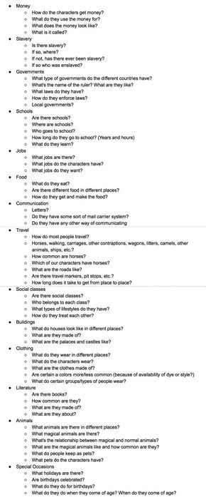 List I made of things you can think of when building fantasy world Writing Fantasy, World Building, Creative Writing Tips, Writing Strategies, Writing Inspiration Prompts, Writing Characters, Book Writing Inspiration, Creative Writing Prompts, Book Writing Tips