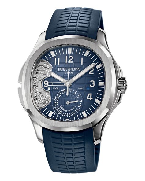 Introducing: The Patek Philippe Aquanaut Travel Time Ref. 5650G Advanced Research - HODINKEE Omega Speedmaster Professional, Patek Philippe Watches, Swiss Army Watches, Patek Philippe Aquanaut, Best Watches For Men, Invicta Watches, Watches Luxury, Patek Philippe Nautilus, Travel Time