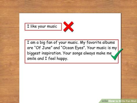 4 Ways to Write Fan Mail - wikiHow List Website, Handwritten Letter, Famous Person, Make A Game, Youtube Stars, 27 Years Old, A Celebrity, Country Singers, Famous Celebrities