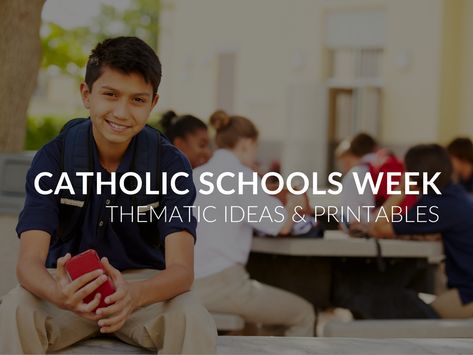 Catholic Schools Week 2024, Catholic Schools Week Ideas Activities, Catholic Schools Week Ideas, Catholic Schools Week Activities, Catholic Schools Week, High School Activities, Catholic Education, Education Week, Saint Stephen