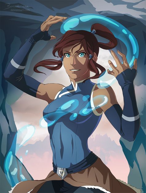 The legend by https://www.deviantart.com/boszoli-san on @DeviantArt Heroes United, Element Water, Avatar Series, Korra Avatar, The Last Avatar, Avatar The Last Airbender Art, Team Avatar, Avatar Airbender, Avatar Aang