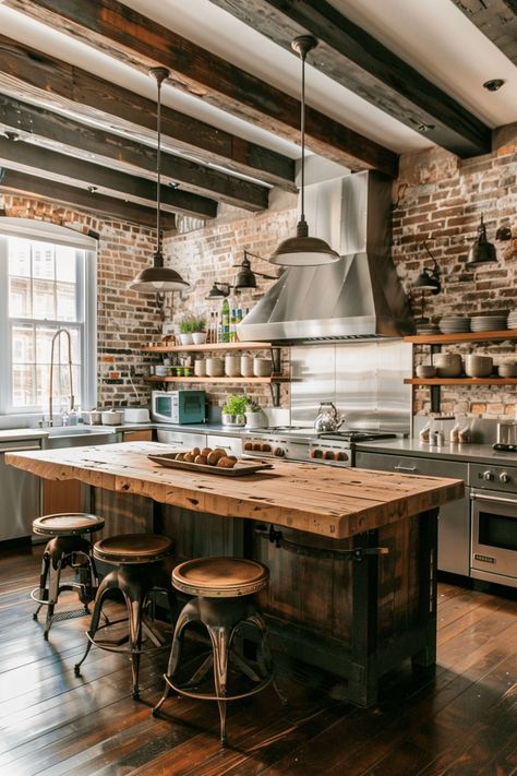 Innovative Interior Design: 10 Trends You Should Know About Feng Shui Interior, Design Prompts, Feng Shui Kitchen, Functional Kitchen Island, Jade Design, Kitchen Island Ideas, Loft Kitchen, Industrial Style Kitchen, Island Dining