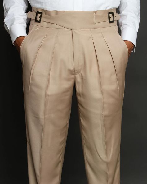 Gurkha Pants✨ A perfect blend of comfort and sophistication 💫✨ #gurkhapants #custommade #bespoketailoring #formalwear #trouserstyles Gorkha Pant, Gurkha Pants, Embroidered Outfit, Western Suit, Western Suits, Bespoke Tailoring, Suits For Sale, Custom Suit, Fitted Suit