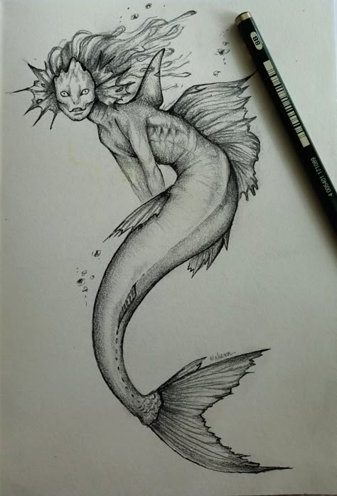 Ig : mhssaa.iii Siren Sketch Drawings, Creepy Mermaid Drawing, Evil Mermaid Drawing, Dark Mermaid Drawing, Siren Drawing Creepy, Siren Drawing Sketches, Siren Sketch, Drawing Siren, Realistic Mermaid Drawing