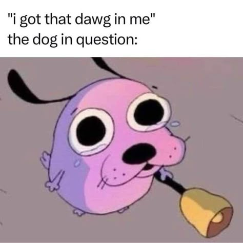 Courage The Cowardly Dog, Cowardly Dog, Cartoon Profile, Reaction Memes, Reaction Pics, A Cartoon, Profile Pics, Cartoon Network, Mood Pics