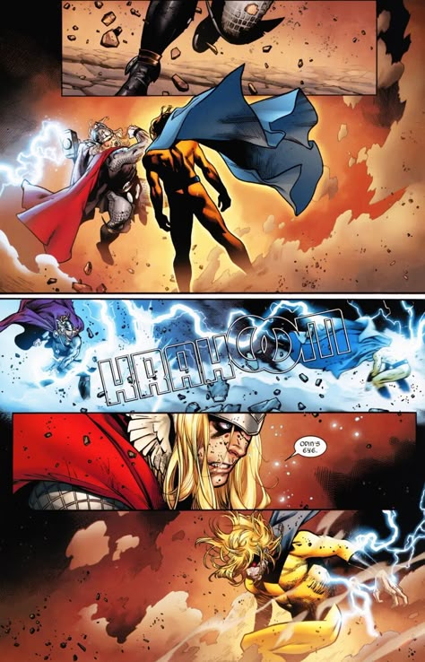 Marvel Sentry, Sentry Marvel, Olivier Coipel, Thor Comic, Avengers Art, The Mighty Thor, Marvel Comics Superheroes, Bd Comics, Marvel Comic Universe