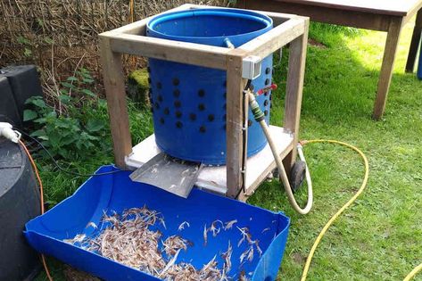 Diy Chicken Plucker, Chicken Processing, Chicken Plucker, Backyard Chicken Coop Plans, Chicken Tractor, Chicken Bird, Backyard Chicken Farming, Chicken Health, Rocket Stove