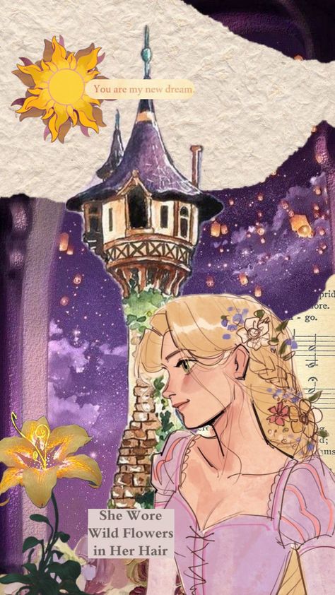 #rapunzel #quotes #art #wallpaper #books #vibes The Art Of Tangled Book, Tangled Collage Wallpaper, Disney Rapunzel Drawing, Wallpaper Rapunzel Aesthetic, Disney Love Wallpapers, Disney Rapunzel Wallpaper, Collins Core, Repunzal Tangled Aesthetic Wallpaper, Rapunzel Wallpaper Aesthetic