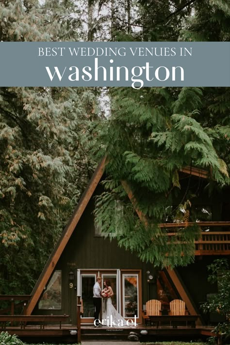 Wedding In Washington State, Washington Winter Wedding, Seattle Wedding Venues Affordable, Washington Mountain Wedding, Washington State Wedding Venues Cheap, Wedding Venues Seattle, Washington Micro Wedding, Pnw Fall Wedding, Wedding Venues In Washington State