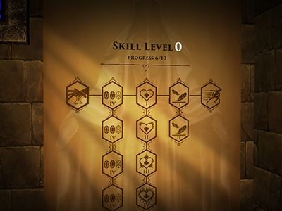 Fps Game Design, Skill Tree, Skill Tree Design, Game Level Map, Video Game Interface, Game User Interface, Art Deco Shapes, Tree Icon, Game Gui