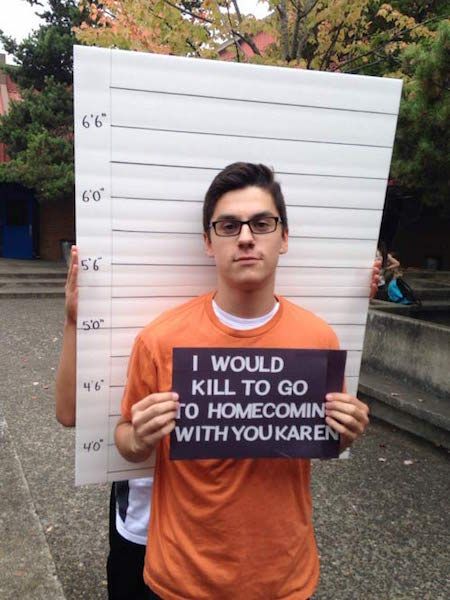 The 18 Most Cringeworthy Homecoming Proposals - Gallery Cute Hoco Proposals, Formal Proposals, School Dance Ideas, Prom Posters, Top 20 Funniest, Cute Homecoming Proposals, Cute Prom Proposals, Asking To Prom, Dance Proposal