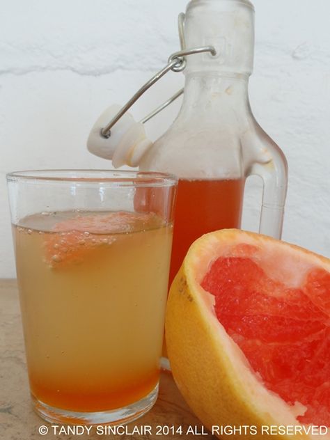 This grapefruit cordial can be mixed with anything of your choice. It is not too sweet and the result is an extremely refreshing drink. Grapefruit Cordial Recipe, Grapefruit Cordial, Squash Drink, Cordial Recipe, Italian Soda, Tasty Drinks, Grapefruit Juice, Adult Beverages, Adult Drinks