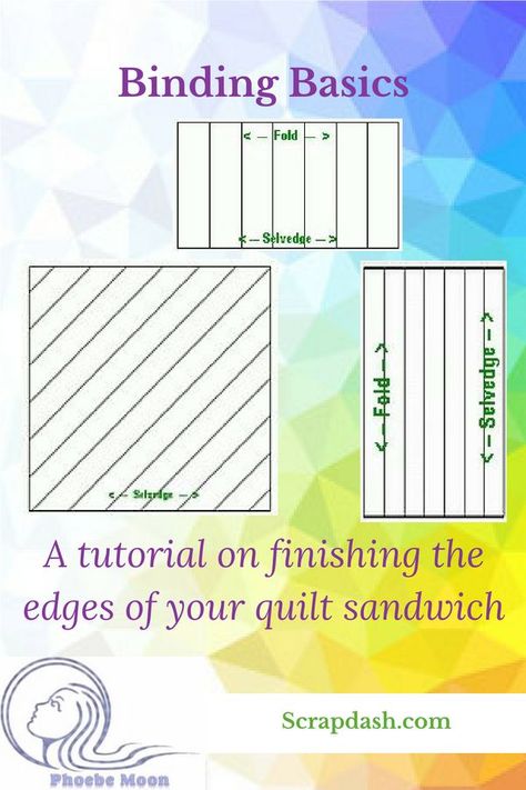 How to finish the edge of your quilt using binding #quilt #quilter #quilting #biasbinding #straightgrainbinding #tips #tutorial #scrapdash Binding Calculator, Binding Quilt, Quilting Basics, Types Of Binding, Quilting 101, Quilt Tutorial, Mystery Quilt, Quilt Border, Freezer Paper