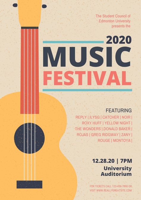 Poster Festival Music, Music Event Poster, Tech Poster, Event Poster Template, Concert Poster Design, Event Posters, Music Concert Posters, Music Festival Poster, Header Design