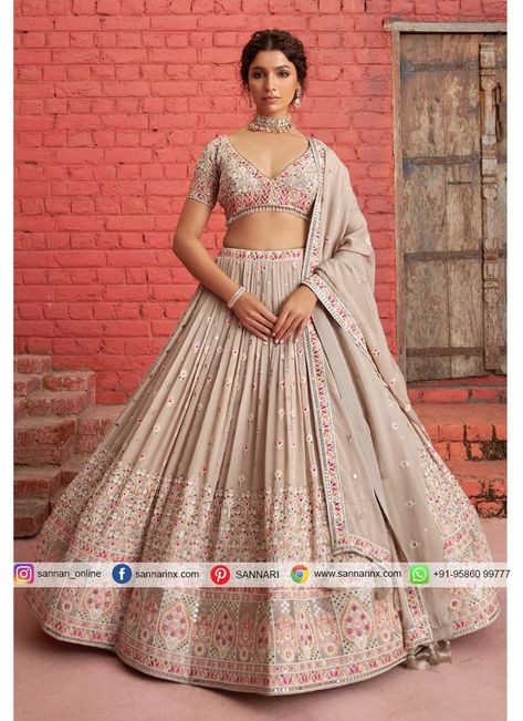 Chiffon Designer Readymade Lehngha Choli for Party Palkhi Fashion, Ghaghra Choli, Lehenga Choli For Women, Choli For Women, Indian Lehenga Choli, Ethnic Wear For Women, Traditional Indian Dress, Lehenga Style, Lehenga Choli Online