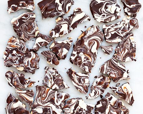 Marbled Chocolate Bark