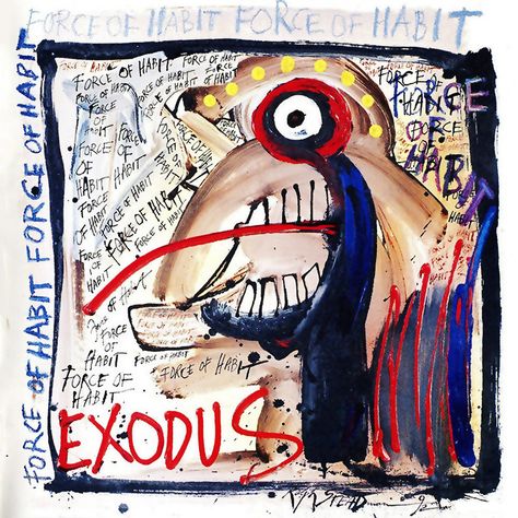 Exodus - Force of Habit Exodus Album, Groove Metal, Guitar Teacher, Metal Albums, Band Photos, Thrash Metal, Studio Album, Album Art, Metal Bands