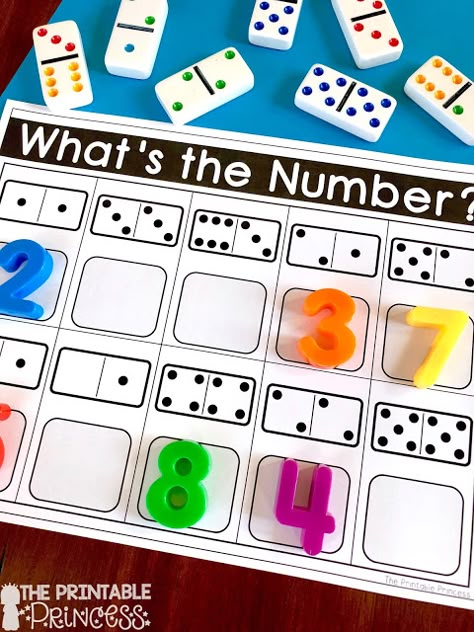 Click through to find a Numbers to 10 Assessment FREEBIE and activities that are just perfect for Kindergarten and PreK. In this post you'll find the assessment for numbers to 10 freebie, counting activities, whole group games, math centers, and much more! Activities are year round so use them for back to school or throughout the year. All perfect for the lower primary, Pre-K, and Kindergarten classroom. Domino Math Games Kindergarten, Maths Centres Kindergarten, Pre K Math Center Ideas, Magnetic Number Activities, Magnetic Numbers Activities, Whole Group Prek Activities, Pre K Math Small Group Activities, Magnet Number Activities, Teaching Addition To Kindergarten