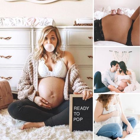 Today we’re sharing 40 maternity photo shoot ideas at home!pre Pregnant Mom Pictures, Maternity Photo Letter Board Ideas, Maternity In Home Photography, Maternity Photoshoot In Nursery, Simple Indoor Maternity Pictures, In Nursery Maternity Pictures, Nursery Photoshoot Maternity Pictures, Ready To Pop Maternity Photo, Nursery Maternity Pictures