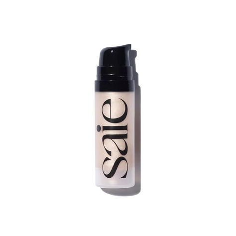 Saie Glowy Super Gel Sunglow, Luminizer Makeup, Glowy Super Gel, Dewy Face, Illuminating Primer, Face Glow, Squalane Oil, Hydrating Primer, Tinted Spf