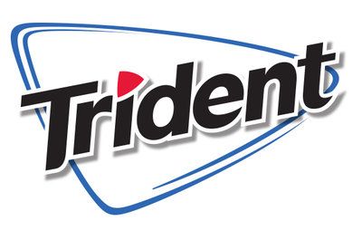 View All Products From Trident Trident Logo Design, Trident Design Art, Trident Bubble Gum, Trident Gum Flavors, Poseidons Trident, Trident Gum, Gum Packaging, Trident Logo, Tutti Frutti