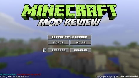 Add custom texts like reminders or motivational words to your title screen with the Better Title Screen Mod by mod developer Girafi. What the Mod Offe... The post Better Title Screen Mod (1.19.4, 1.18.2) — Customize Minecraft’s title screen appeared first on MC-Mods.org. Minecraft S, Mc Mods, Title Screen, Best Titles, Game Change, The Mod, Minecraft 1, Minecraft Mods, Motivational Words