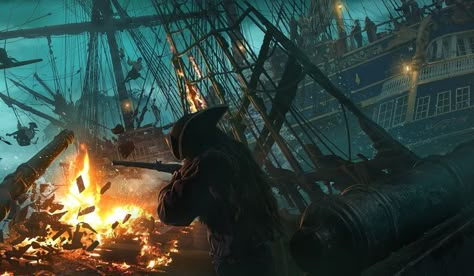 Pirate Ship Battle, Pirate Pose, Pirate Battle, Graphic Novel Art Style, Pirates Of The Caribbean Aesthetic, The Caribbean Aesthetic, Pirate Larp, Caribbean Aesthetic, Pirate Aesthetic