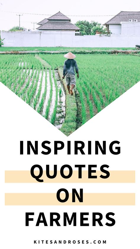 Looking for farmer quotes? Here are the words and sayings about expressing thank you that you can share on world farmers day. Thank A Farmer Quotes, Quotes About Farming, Dating A Farmer Quotes, Farmer Quotes Farm Life, Farmer Quote, Farmer Sayings Quote, Farmer Quotes, Farmers Day, Short Poems