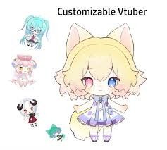 Simple Vtuber Model, Vtuber Free Model, Vtuber Separation, Gacha Vtuber Model Base, Chibi Vtuber Model, Vtuber Model Base, Vtuber Inspiration, Chibi Vtuber, Vtuber Assets