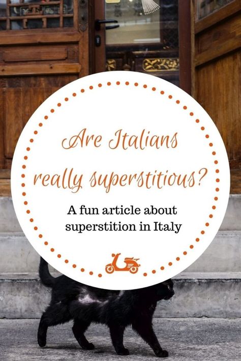 Superstition in Italy: Are Italians really superstitious? - Instantly Italy Italy Bucket List, Never Getting Married, Italian Lifestyle, Italian Traditions, Italian Culture, Italian Language, Party Needs, Visit Italy, Celebration Party