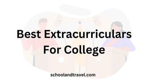 In the competitive college admissions landscape, extracurricular activities have become crucial for students aiming to stand out from the crowd.  While academic achievements hold significant weight, colleges also seek students with well-rounded profiles.  This is where extracurricular activities come into play.  Engaging in extracurriculars goes beyond mere resume padding—it allows students to pursue their passions, […] The post 7+ Best Extracurriculars For Colleg... Extracurriculars For College, Extracurricular Activities, College Admissions, Academic Achievement, College Admission, Extra Curricular Activities, College Prep, Extra Curricular, College Degree