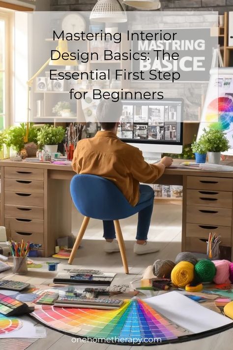 Learn the essential first steps to mastering interior design basics as a beginner. Interior Design Tips Cheat Sheets, Boho Minimalist Bedroom, Mixing Primary Colors, Interior Design Basics, Expensive Decor, Minimalist Bedroom Decor, Entryway Inspiration, Minimalist Bedroom Design, Design Basics