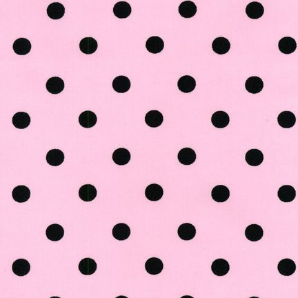 Pink and Black Polka 3/8" dot Colorful Inspiration, Printable Downloads, Pretty Backgrounds, Polka Dot Scarf, Sage Color, Polka Dot Fabric, Robert Kaufman Fabrics, Robert Kaufman, Fabric Stores Online