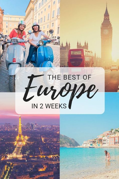 This 2-Week Europe Itinerary is the perfect route to see some of the most incredible sites in four different countries. #Europe #Trip #Itinerary #2weeks #teens Europe Trip Planning, Europe Itinerary, Great Places To Travel, European Itineraries, Europe Trip Itinerary, Europe Itineraries, Backpacking Europe, Sopot, Europe Tours