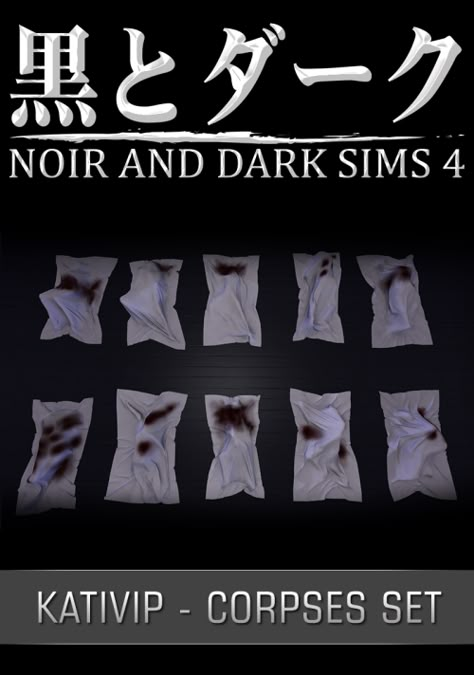 TS4 - Kativip - Corpses ~ Noir and Dark Sims Sims 4 Tattered Clothes, Apocalypse Sims 4 Cc, Sims 4 Details, Sims 4 Cc Apocalypse, Sims 4 Apocalypse Cc, Medieval Bakery, Sims 4 Japanese Cc, Cc The Sims 4, Sims 4 Stories